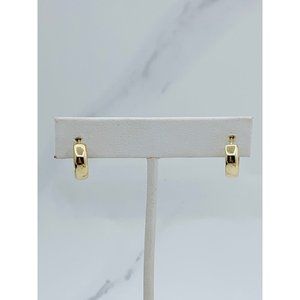 ❤️ Real 14k Gold Earrings Huggie hoop